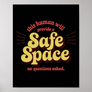 Of Safe Space Provider – Supportive And Inclusive Poster