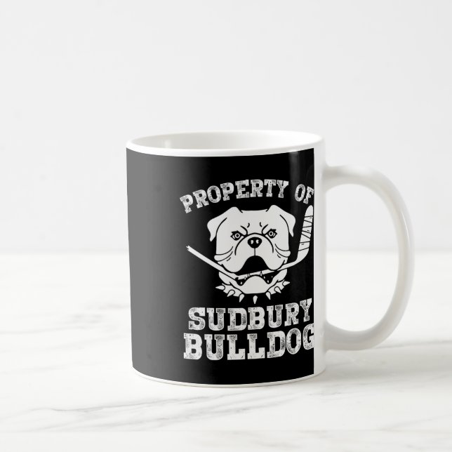 Of Sudbury Bulldog Fun  Coffee Mug (Right)