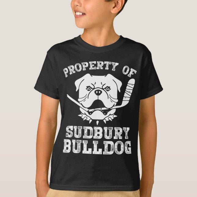 Of Sudbury Bulldog Fun  T-Shirt (Front)