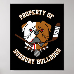 Of Sudbury Bulldog Poster