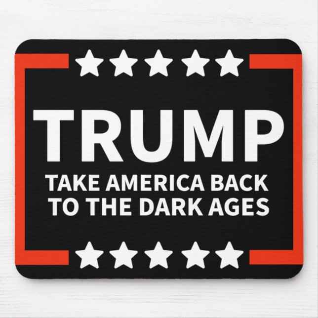 Of Take America Back Chiffon Top  Mouse Pad (Front)