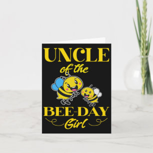 Of The Bee Day Girl Fathers Day Matching Birthday  Card