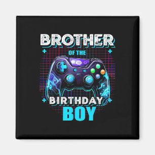Of The Birthday Boy Matching Family Video Game Par Magnet