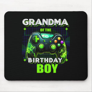 Of The Birthday Boy Matching Family Video Game Par Mouse Pad
