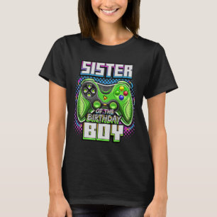 Of The Birthday Boy Matching Family Video Game Par T-Shirt