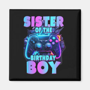 Of The Birthday Boy Matching Video Game Birthday 1 Magnet