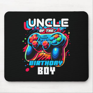Of The Birthday Boy Matching Video Game Birthday 3 Mouse Pad