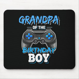 Of The Birthday Boy Matching Video Game Birthday 4 Mouse Pad