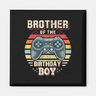 Of The Birthday Boy Matching Video Game Birthday 9 Magnet
