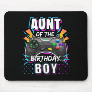 Of The Birthday Boy Matching Video Game Birthday G Mouse Pad