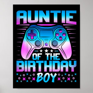 Of The Birthday Boy - Matching Video Game Birthday Poster