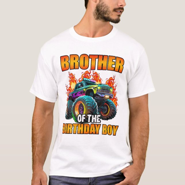 of the Birthday Boy Monster T-Shirt (Front)