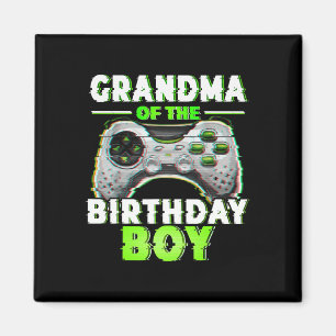 Of The Birthday Boy Video Gamer Matching Family  Magnet