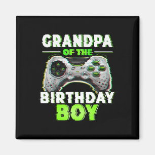 Of The Birthday Boy Video Gamer Matching Family  Magnet