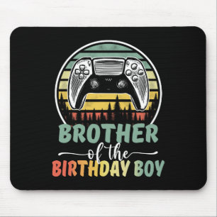 Of The Birthday Boy Video Gamer Matching Family Mouse Pad