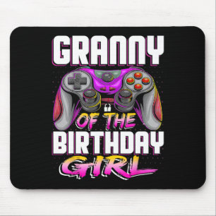 Of The Gamer Girl Matching Video Game Birthday Mouse Pad