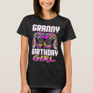 Of The Gamer Girl Matching Video Game Birthday  T-Shirt