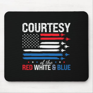 Of The Usa Red White And Blue 4th Of July Women Me Mouse Pad