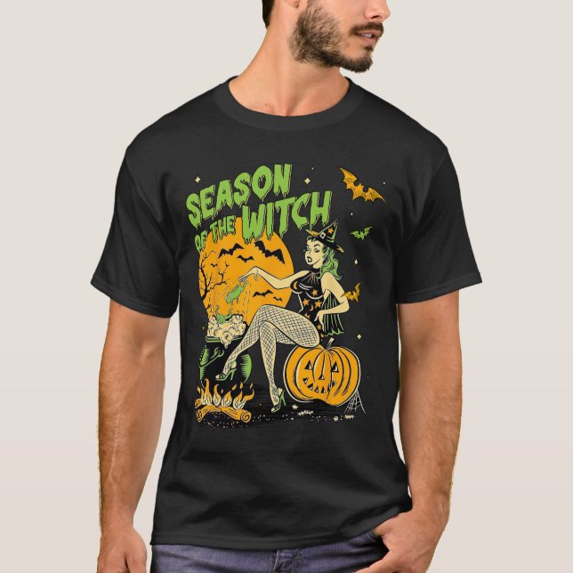 Of The Witch Halloween Samhain  T-Shirt (Front)