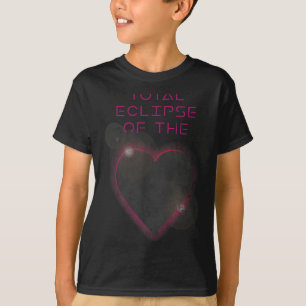 Of Total Eclipse Solar Heart Astronomy T-Shirt