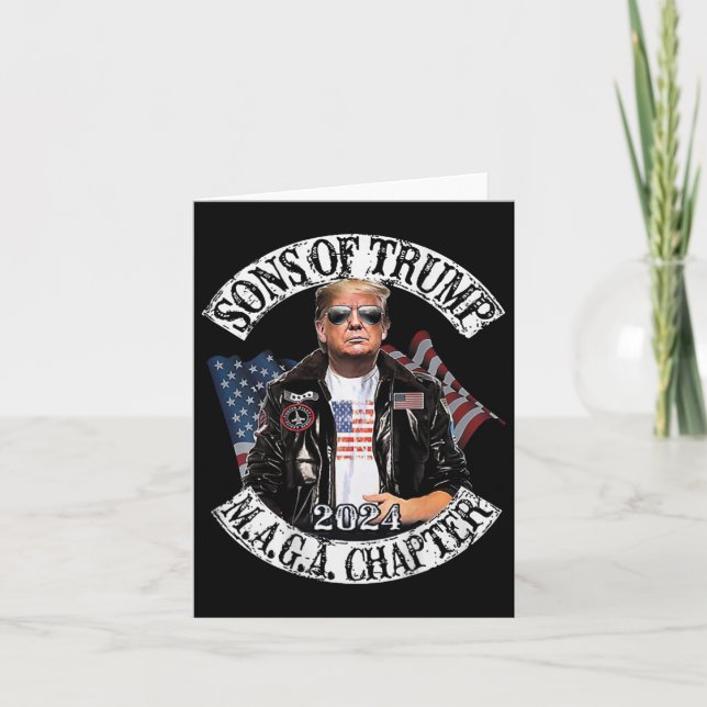 Of Trump Maga Chapter 2024 (on Back)  Card (Front)