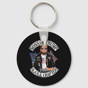 Of Trump Maga Chapter 2024 (on Back) Key Ring