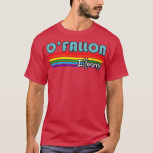 OFallon Illinois Pride OFallon LGBT Gift LGBTQ Sup T-Shirt