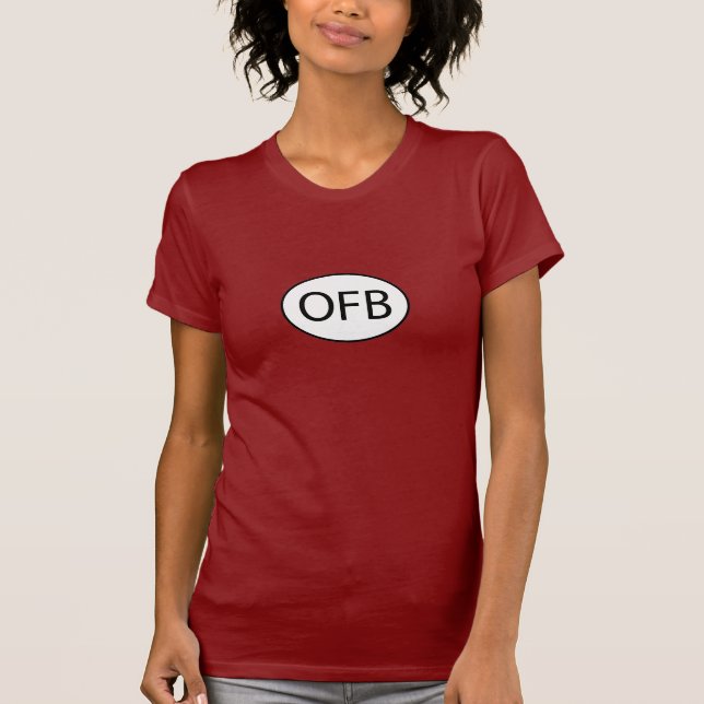OFB Rock the Red Women's Tee (Front)