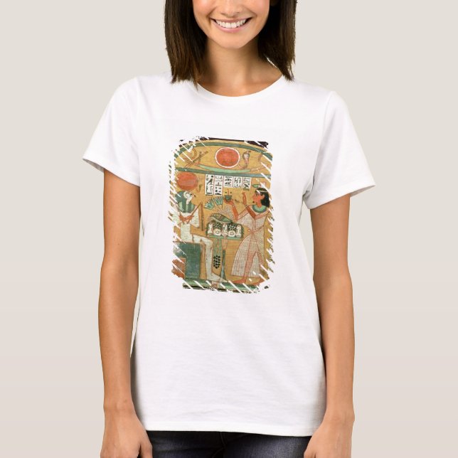 Ofenmut Offering to Osiris, Stele of Ofenmut from T-Shirt (Front)