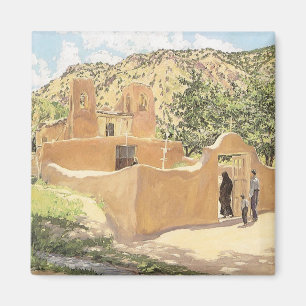 Oferta Para San Esquipula by Walter Ufer Magnet