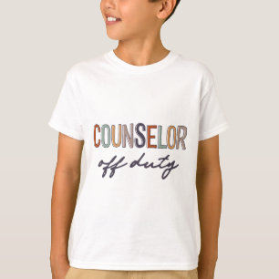 Off Duty Last Day Of School End Of School Year T-Shirt