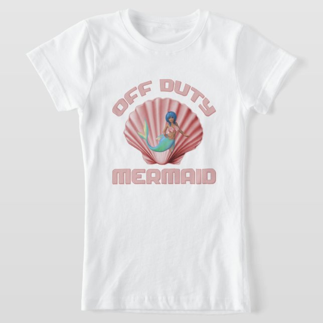 Off Duty Mermaid T-Shirt (Laydown)