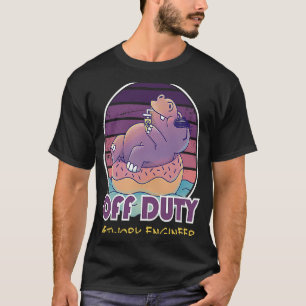 Off Duty Network Engineer Job Coworker T-Shirt