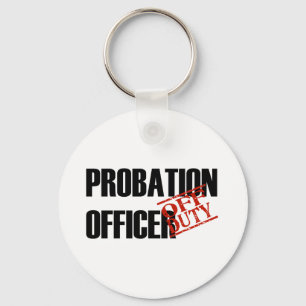 OFF DUTY PROBATION OFFICR LIGHT KEY RING