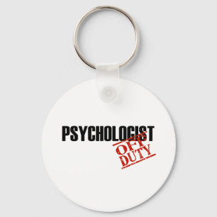 OFF DUTY PSYCHOLOGIST LIGHT KEY RING