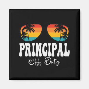 Off Duty Sungles Women Happy Last Day Of School  Magnet