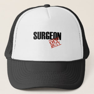 OFF DUTY SURGEON LIGHT TRUCKER HAT