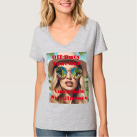 Off Duty Teacher Vacation Sunglasses T-Shirt