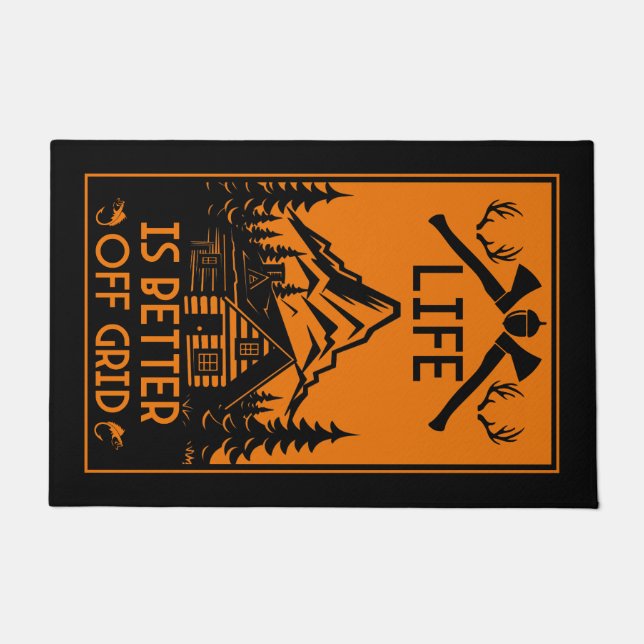 OFF GRID LIFE DOORMAT (Front)