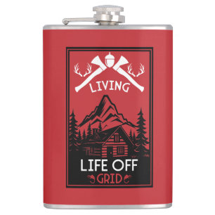 OFF GRID LIFE HIP FLASK