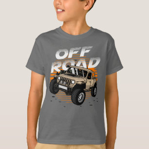 Off-road  4 X 4 Mountain Sunset T-Shirt