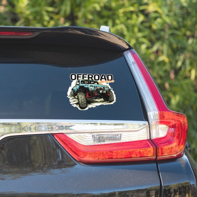 Off-road Adventure 4 X 4 Graphic Rock Crawler (Car Side)