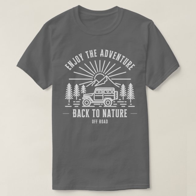 Off Road Adventure T-Shirt (Design Front)