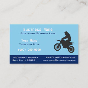 Off-Road Dirt / Trail Bike Motocross Business Ca Card