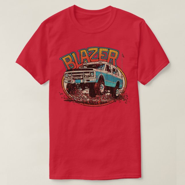 Off Road K5 Blazer 4x4 1971  T-Shirt (Design Front)