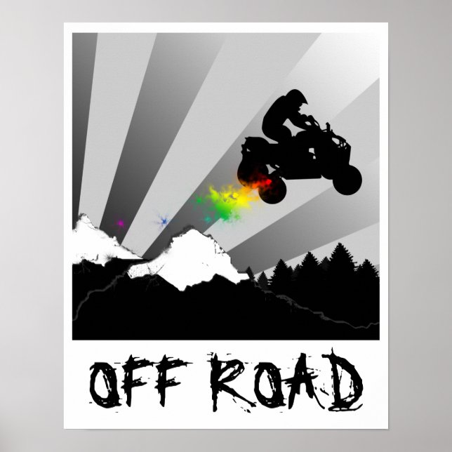 off road quads poster (Front)