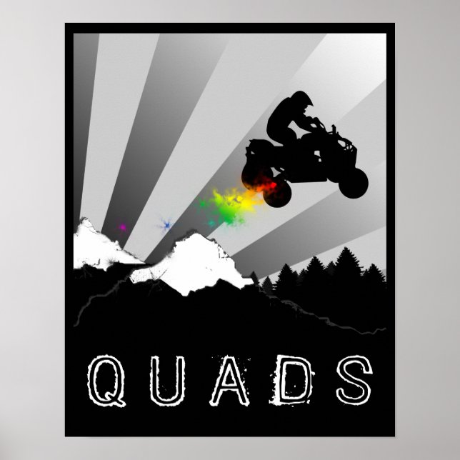 off road quads poster (Front)