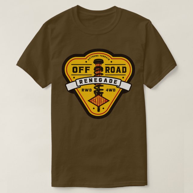 Off Road Renegade T-Shirt (Design Front)