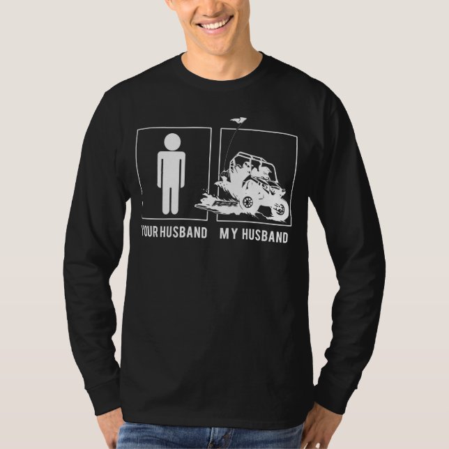 Off-Road Rivals: Your Husband, Meet My Husband - R T-Shirt (Front)