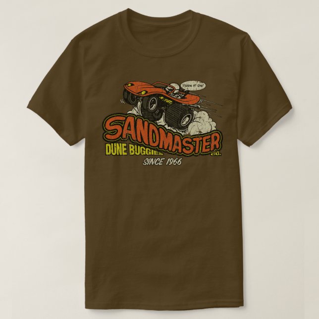 Off Road Sandmaster Dune Buggies 1966  T-Shirt (Design Front)